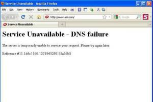 Что делать, если DNS сервер не отвечает?